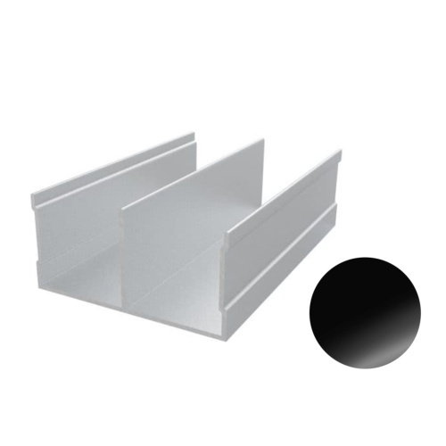 направляющая верхняя черный глянец 5,9 м elephant купить в https://rmkmasterium.ru/