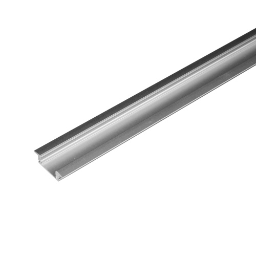 ксс 2507е профиль-диффузор врезной полуматовый серебро/белый l 2м  купить в https://rmkmasterium.ru/