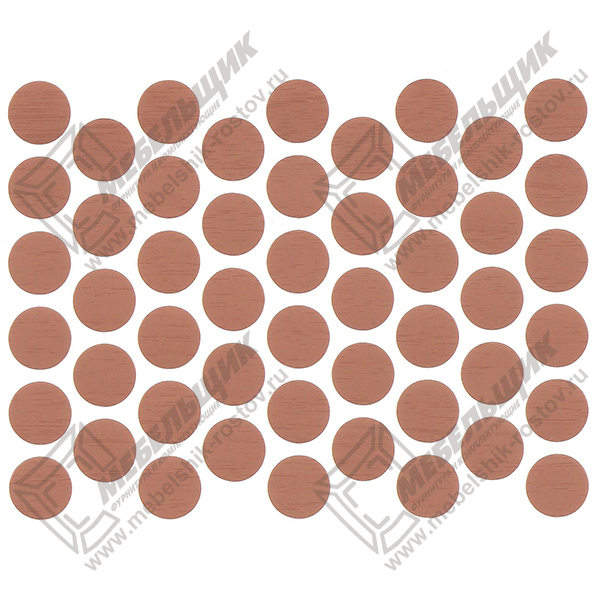 заглушки 14мм под конфермат самоклеющиеся, орех итальянский (itl.ceviz) pc2160 купить в магазине мебельной фурнитуры
