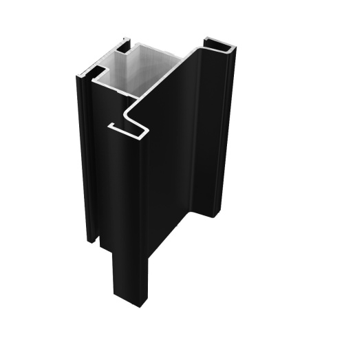 профиль вертикальный для кухонных баз "c" arch 5.4 м чёрный муар купить в https://rmkmasterium.ru/