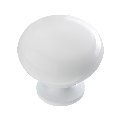 ручка кнопка bergamo белый блестящий (gtv) купить в https://rmkmasterium.ru/