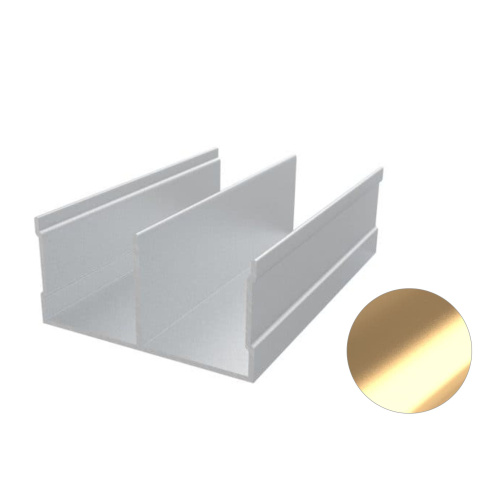 направляющая верхняя золото блестящее 5,9 м купить в https://rmkmasterium.ru/