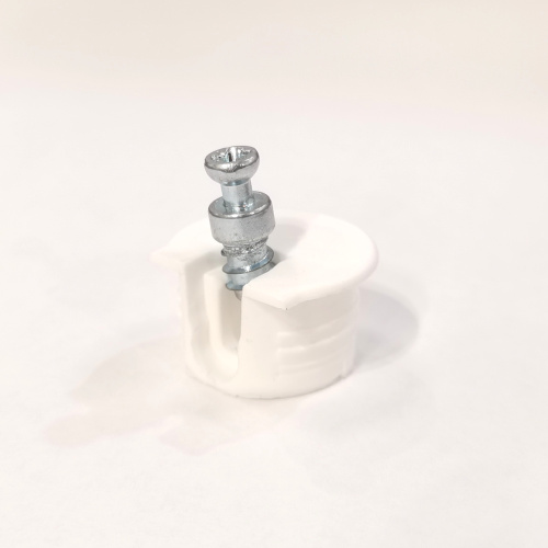 полкодержатель для деревянных полок rafix 100шт 20*13  белый купить в https://rmkmasterium.ru/