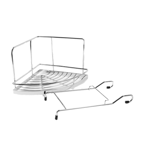 полка угловая, хром "magost" (14.01.044) купить в https://rmkmasterium.ru/