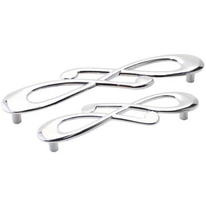 ручка скоба venzel 96мм. хром  купить в https://rmkmasterium.ru/