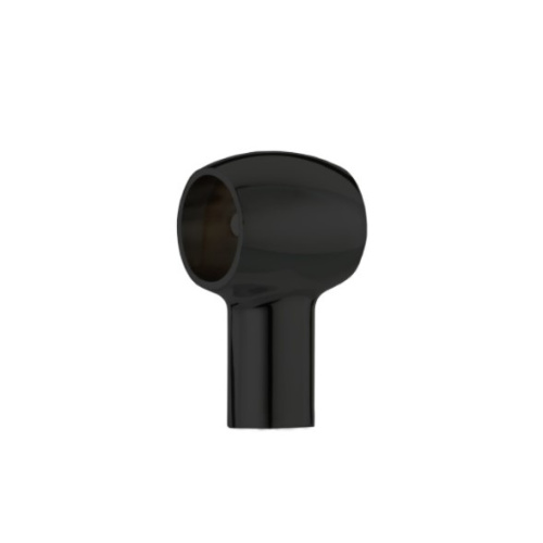 держатель рейлинга традиционный d16 чёрный матовый д45 ш23 в40 купить в https://rmkmasterium.ru/