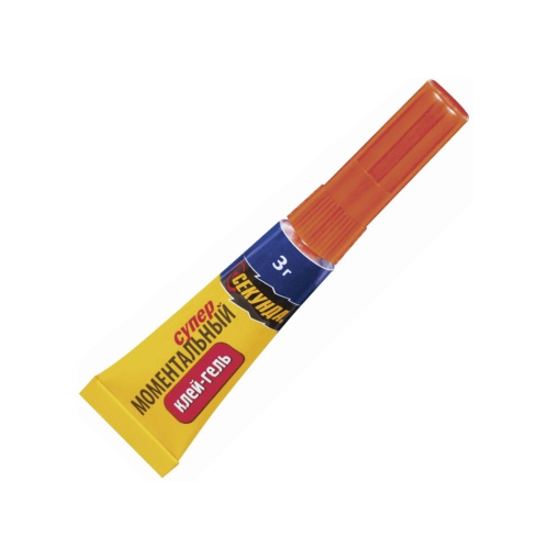 клей-гель "секунда" 3 г. (уп. 12 шт) купить в https://rmkmasterium.ru/