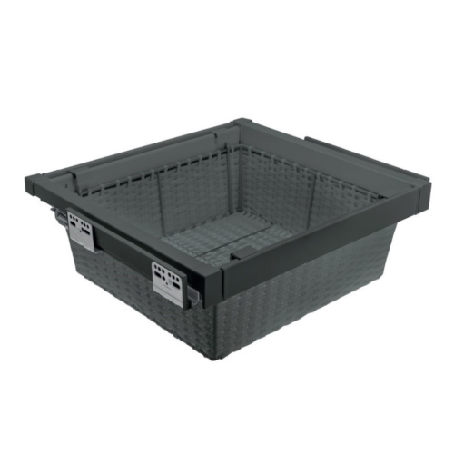 корзина для белья elite из ротанга 700 mm с доводчиком, цвет графитовый (wg-koszr70-60) купить в https://rmkmasterium.ru/