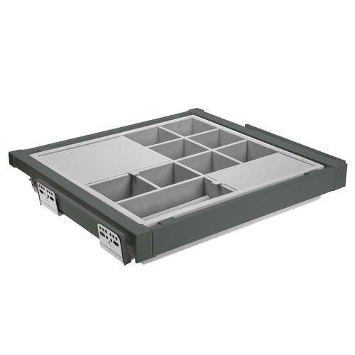 органайзер для принадлежнос elite 800 mm (с доводчиком), цвет  графитовый (wg-przeg80-60) купить в https://rmkmasterium.ru/