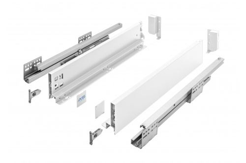 комплект ящика axis pro h-86мм l-500мм белый купить в https://rmkmasterium.ru/