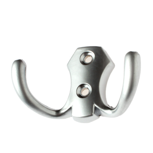 крючок двухрожковый 20-8908-000-08 матовый хром купить в https://rmkmasterium.ru/