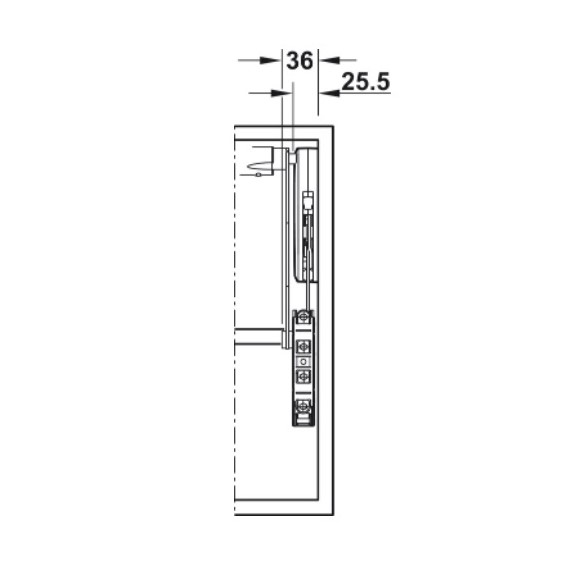 подъемный механизм free up левый мод. r3us (430-600мм) 5,0-9,7 кг. купить в https://rmkmasterium.ru/