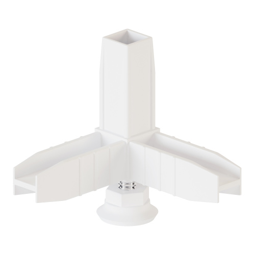 коннектор 3 с регулируемой опорой (белый) купить в https://rmkmasterium.ru/