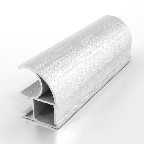 ручка асимметричная с серебро браш 5,4 м  купить в https://rmkmasterium.ru/