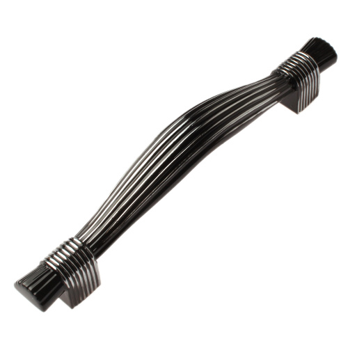 ручка скоба 13-3573-096-30 96мм. хром/чёрная эмаль купить в https://rmkmasterium.ru/