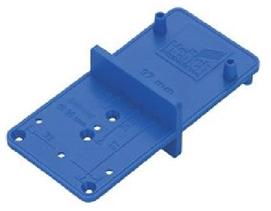 шаблон для разметки отверстий под петлю, м.п. и стяжку пластик multiblue купить в https://rmkmasterium.ru/