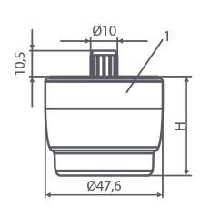опора дк 4-12 н-50 коричневый купить в https://rmkmasterium.ru/