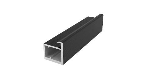 профиль рамочный базовый toro черный браш (3м) купить в https://rmkmasterium.ru/
