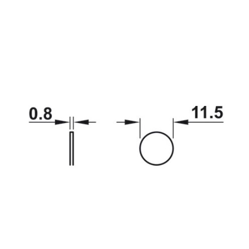 магнитная нажимная защелка push сопряженная планка для приклеивания для free flap h1.5 купить в https://rmkmasterium.ru/