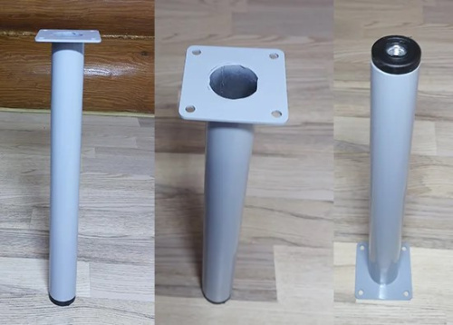 ножка круглая nk 400х30мм серый купить в https://rmkmasterium.ru/