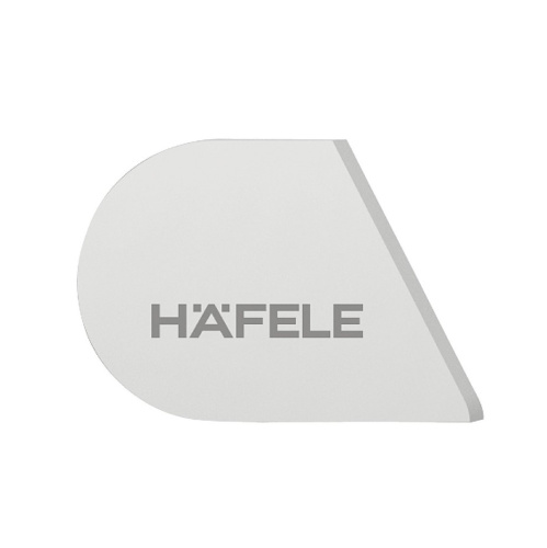 заглушка декоративная для free flap h1.5 белая, левая купить в https://rmkmasterium.ru/