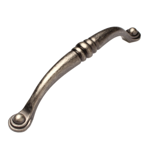 ручка скоба fs 461 128мм. античный никель матовый (tdm) купить в https://rmkmasterium.ru/