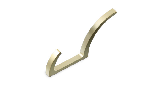 крючок рк 026.020.010  золото матовое винт м4*22 купить в https://rmkmasterium.ru/