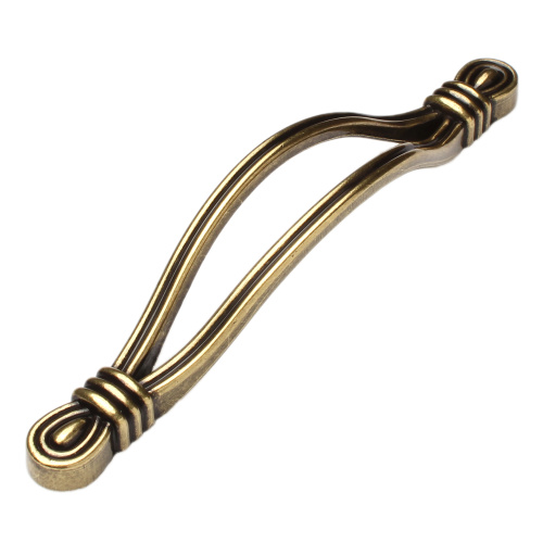 ручка скоба fs 0937  96мм. античная бронза светлая (bab) купить в https://rmkmasterium.ru/