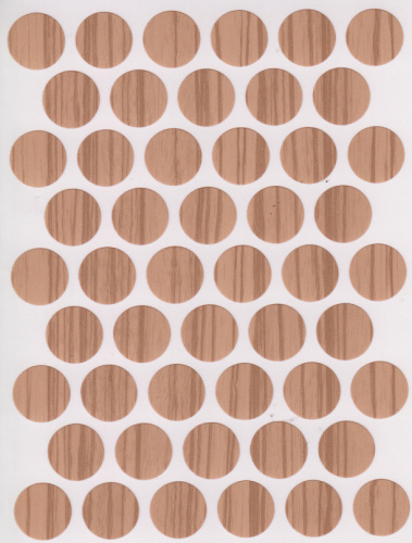 заглушки 14мм под конфермат самоклеющиеся, zebrano p 2206 купить в https://rmkmasterium.ru/