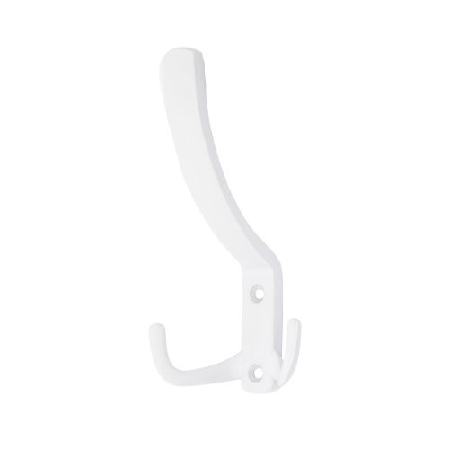 крючок трехрожковый k2346mw 73х145мм. матовый белый купить в https://rmkmasterium.ru/