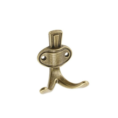 крючок мебельный coruna старое золото (маленький) (gtv) купить в https://rmkmasterium.ru/