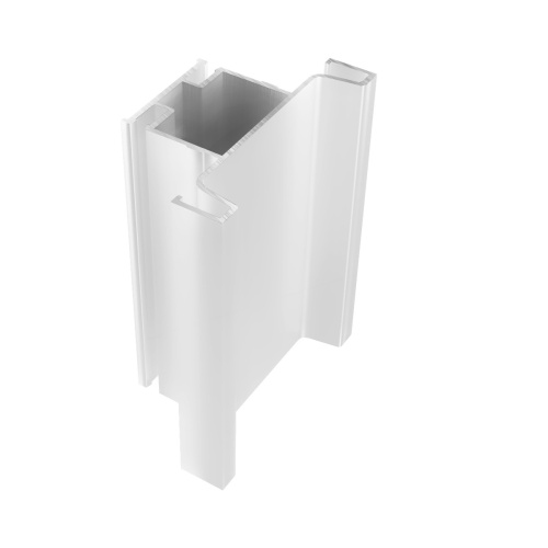 профиль вертикальный для кухонных баз "c" arch 5,4 м белый глянец купить в https://rmkmasterium.ru/