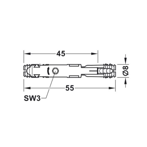  однокомпонентная стяжка spreading connertor sc 8/60 купить в https://rmkmasterium.ru/