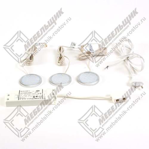 мебельн к-т (3х19-12-3led 5000k + dc15-12v + шнур 1,8м) в кор. купить в https://rmkmasterium.ru/