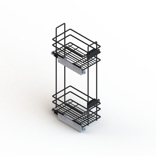 бутылочница квадро 2 (лев) в верхнюю базу 200 мм без направляющих (loft чёрный) купить в https://rmkmasterium.ru/