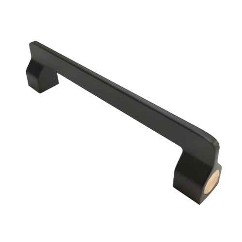 ручка скоба 3330-128 bl+gld/чёрный+золото (25/125) купить в https://rmkmasterium.ru/