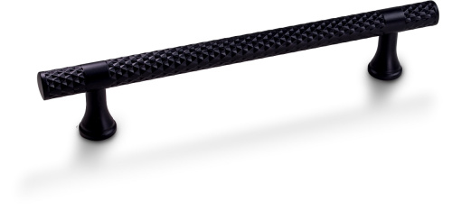 ручка скоба  ls 2419-128мм матовый черный купить в https://rmkmasterium.ru/