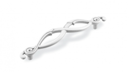 ручка скоба fs-188 128мм. серебро прованс/9003 белый матовый (т3) купить в https://rmkmasterium.ru/