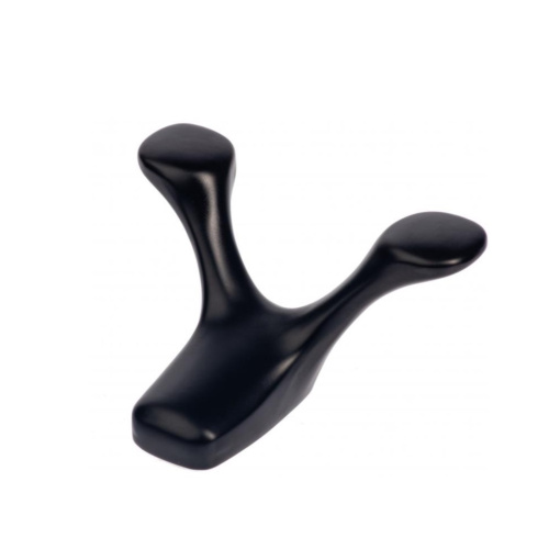 крючок 2-х рожковый 8857 черный купить в https://rmkmasterium.ru/