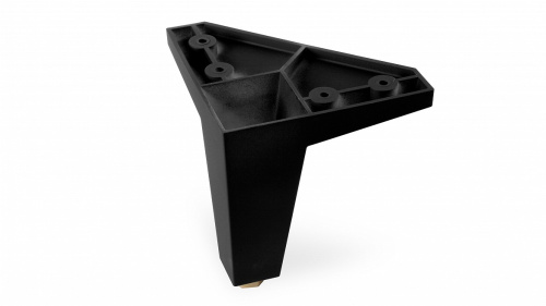 опора регулируемая h 041.110 ral 9005 черный матовый купить в https://rmkmasterium.ru/