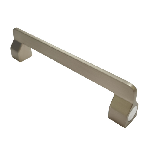 ручка скоба 3330-128 mbsn+slv/матовый сатин б+серебро (25/125) купить в https://rmkmasterium.ru/