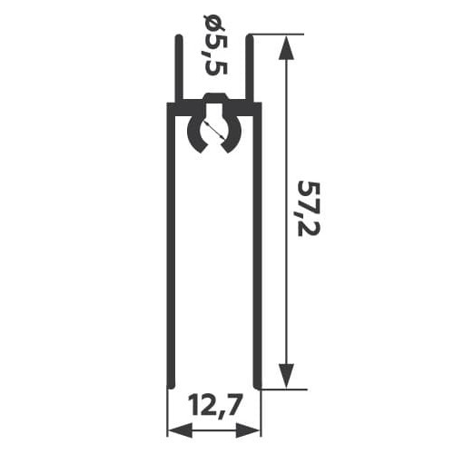 горизонталь нижняя серебро браш 5,9 м ap-05 купить в https://rmkmasterium.ru/