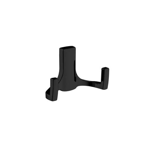 крючок мебельный kr 0330 bl двухрожковый матовый черный купить в https://rmkmasterium.ru/