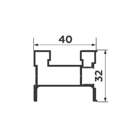 профиль вертикальный "i" белый глянец 5,4 м купить в https://rmkmasterium.ru/