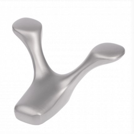 крючок 2-х рожковый матовый хром купить в https://rmkmasterium.ru/