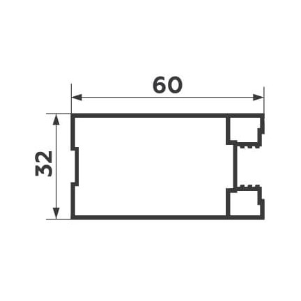 ручка симметричная п венге глянец 5,4 м  купить в https://rmkmasterium.ru/