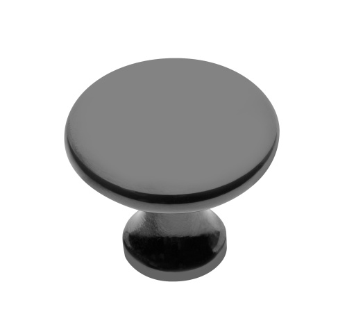 ручка кнопка udine чёрный хром (gtv) купить в https://rmkmasterium.ru/