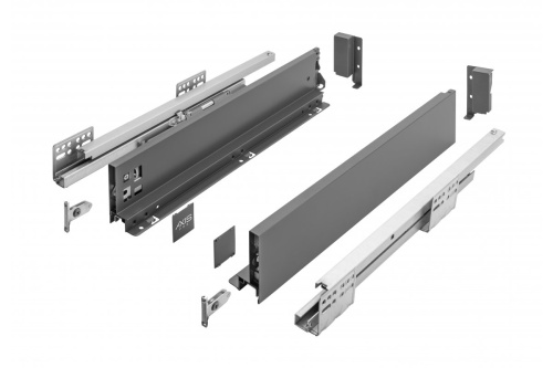 комплект ящика axis pro h-86мм l-450мм антрацит  купить в https://rmkmasterium.ru/