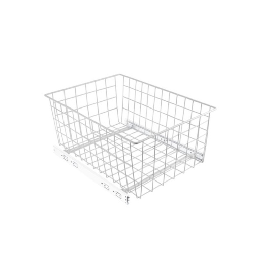 корзина выкатная сетчатая sibo 335*475*200 белый на шариковых напр. купить в https://rmkmasterium.ru/